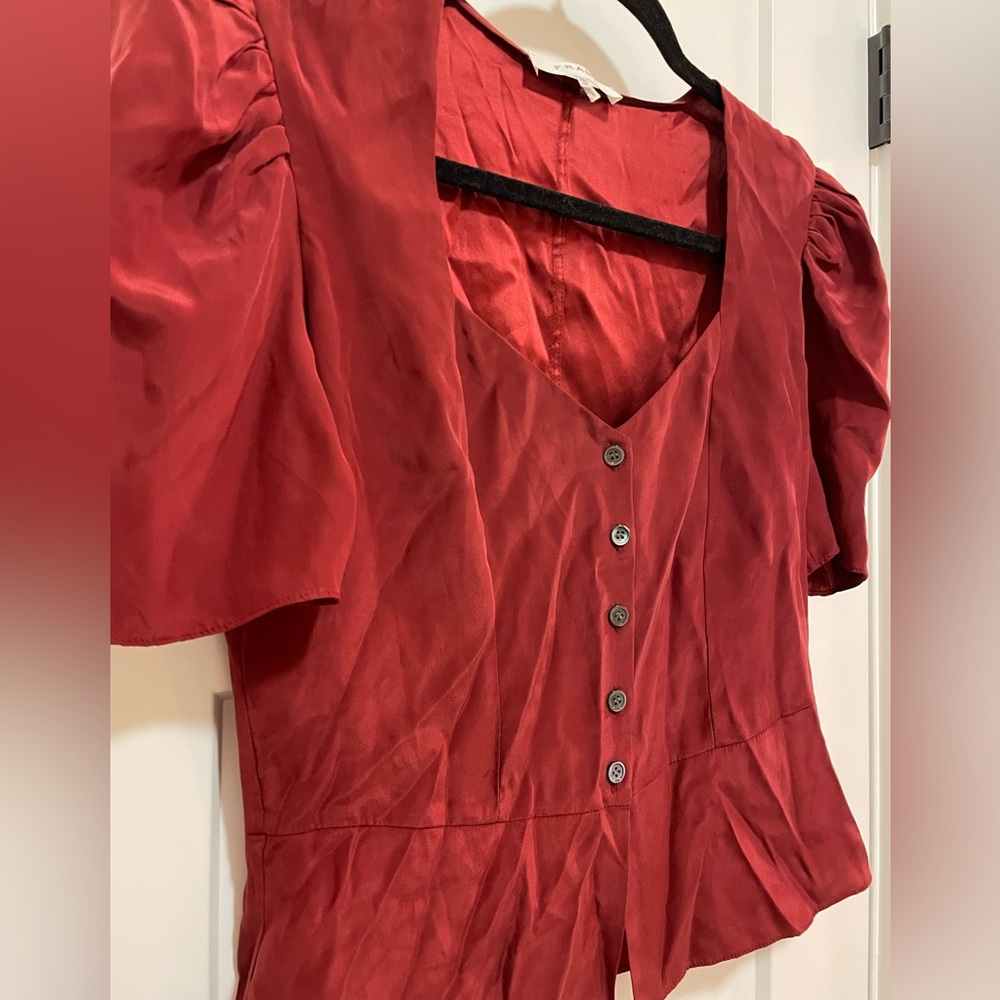 FRAME silk blouse - Picture 3 of 5